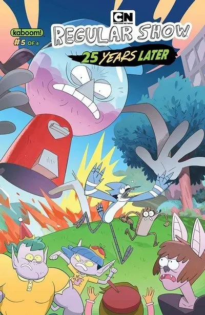 دانلود کمیک Regular Show – 25 Years Later #5 (2018)