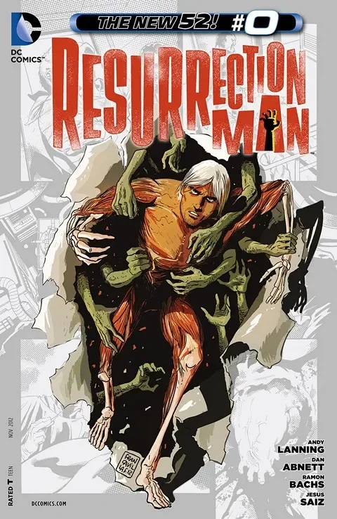 دانلود کمیک Resurrection Man #0 – 12 (2011-2012)