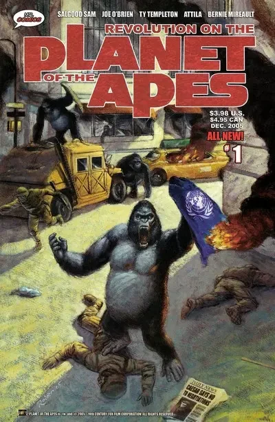 دانلود کمیک Revolution on the Planet of the Apes #1 – 6 (2005)