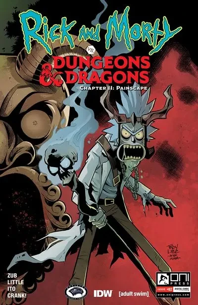 دانلود کمیک Rick And Morty Vs Dungeons And Dragons II – Painscape #2 (2019)