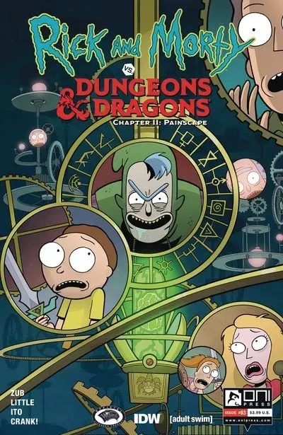 دانلود کمیک Rick And Morty Vs Dungeons And Dragons II – Painscape #3 (2019)