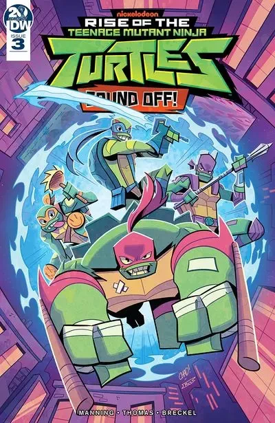 دانلود کمیک Rise Of Teenage Mutant Ninja Turtles – Sound Off #3 (2019)