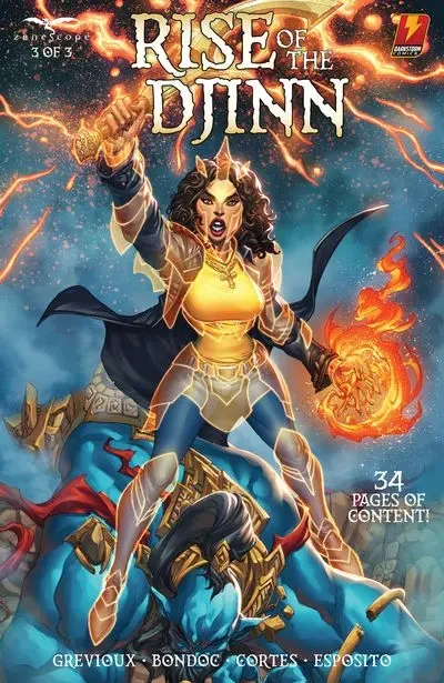 دانلود کمیک Rise of the Djinn #3 (2022)