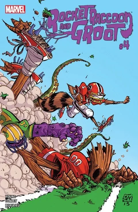 دانلود کمیک Rocket Raccoon and Groot #4 (2016)