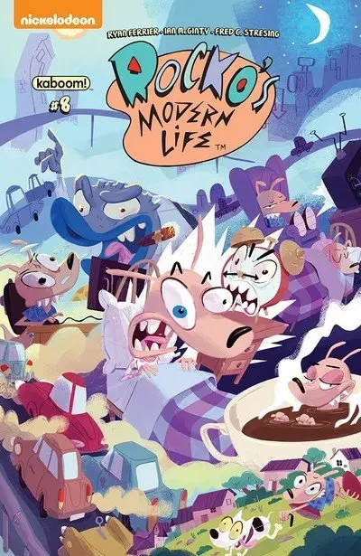 دانلود کمیک Rocko’s Modern Life #8 (2018)