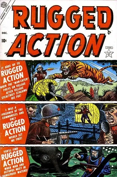 دانلود کمیک Rugged Action #1 – 4 (1954-1955)
