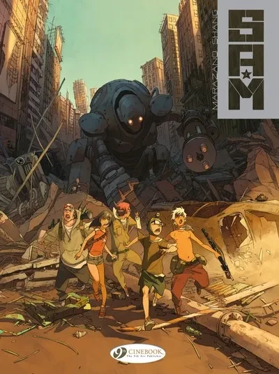 دانلود کمیک SAM #1 – 4 (2014-2020) (Cinebook)