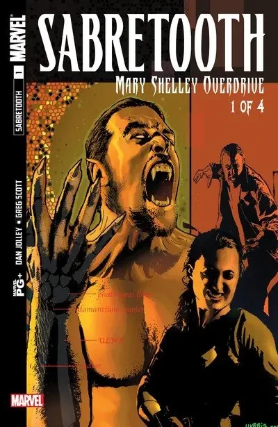 دانلود کمیک Sabretooth – Mary Shelley Overdrive #1 – 4 (2002)