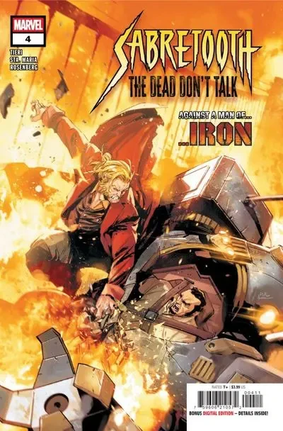 دانلود کمیک Sabretooth – The Dead Don’t Talk #4 (2025)