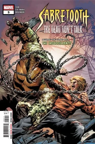 دانلود کمیک Sabretooth – The Dead Don’t Talk #5 (2025)