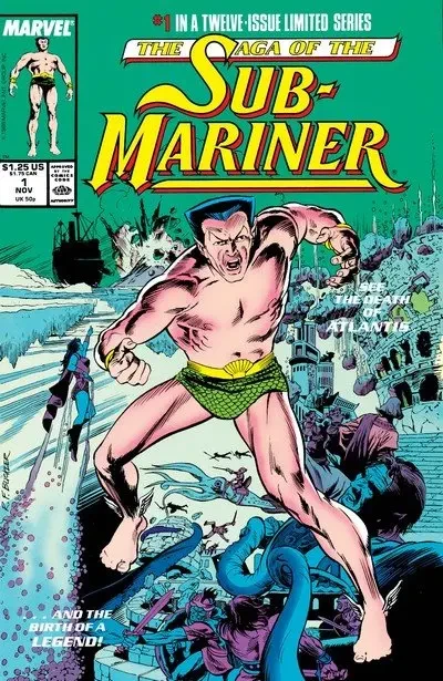 دانلود کمیک Saga of the Sub-Mariner #1 – 12 (1988-1989)