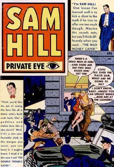 دانلود کمیک Sam Hill Private Eye #1 – 7 (1950-1951)