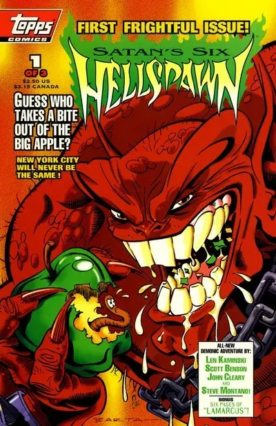 دانلود کمیک Satan’s Six – Hellspawn #1 – 3 (1994)