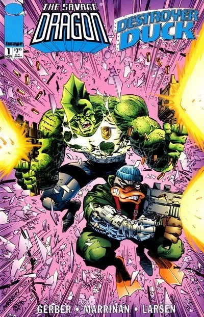 دانلود کمیک Savage Dragon – Destroyer Duck (1996)