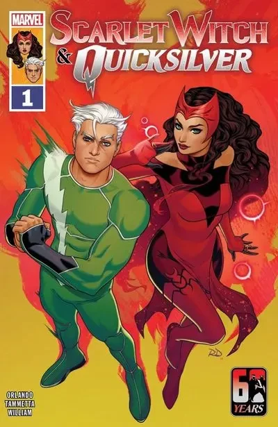 دانلود کمیک Scarlet Witch and Quicksilver #1 (2024)
