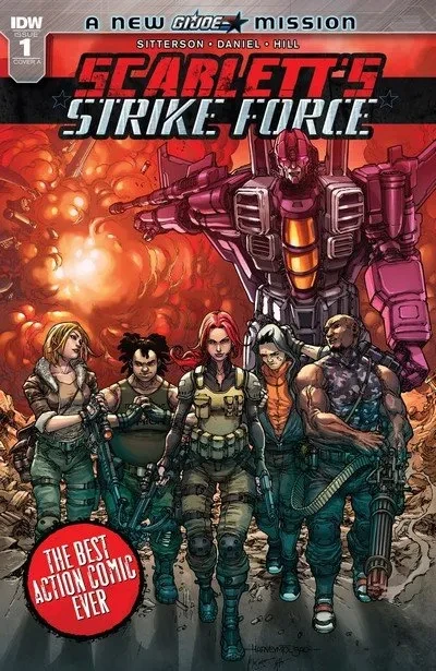 دانلود کمیک Scarlett’s Strike Force #1 (2017)