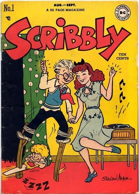 دانلود کمیک Scribbly #1 – 15 (1948-1951)