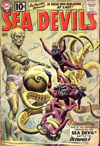 دانلود کمیک Sea Devils Vol. 1 #1 – 35 (1961-1967)