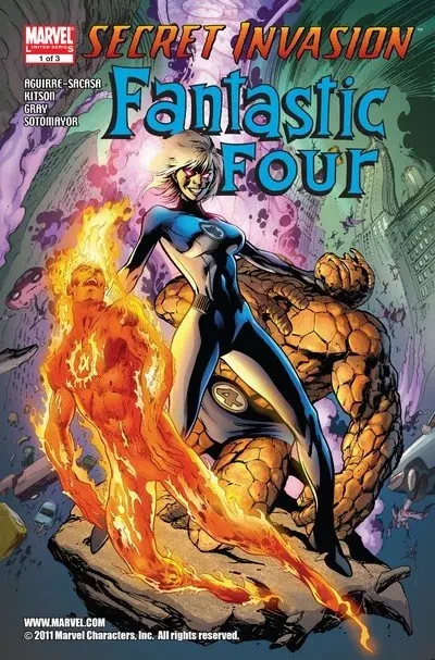 دانلود کمیک Secret Invasion – Fantastic Four #1 – 3 (2008)