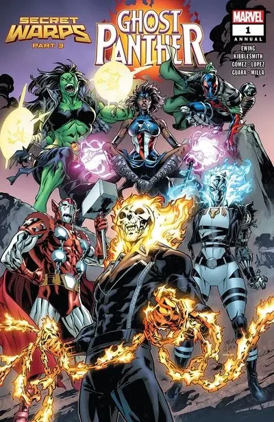 دانلود کمیک Secret Warps – Ghost Panther Annual #1 (2019)