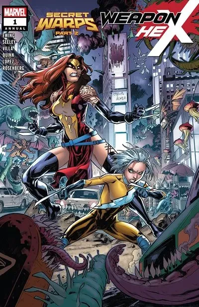 دانلود کمیک Secret Warps – Weapon Hex Annual #1 (2019)