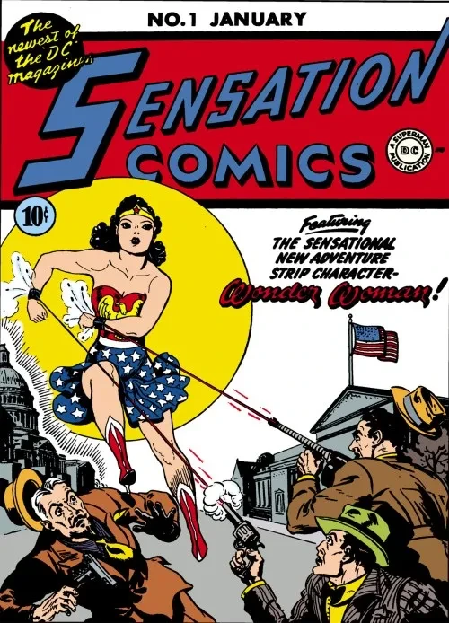 دانلود کمیک Sensation Comics Vol. 1 #1 – 116 (1942-1953)