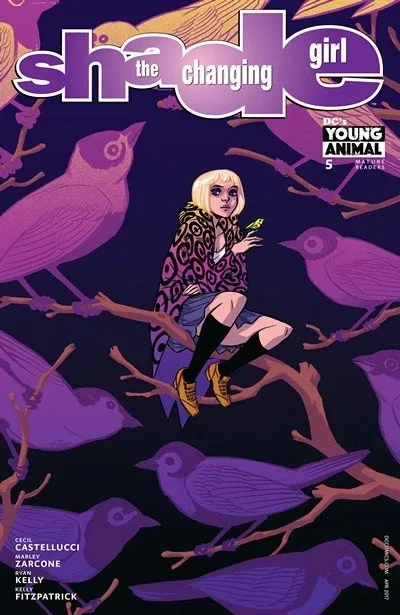 دانلود کمیک Shade – the Changing Girl #5 (2017)