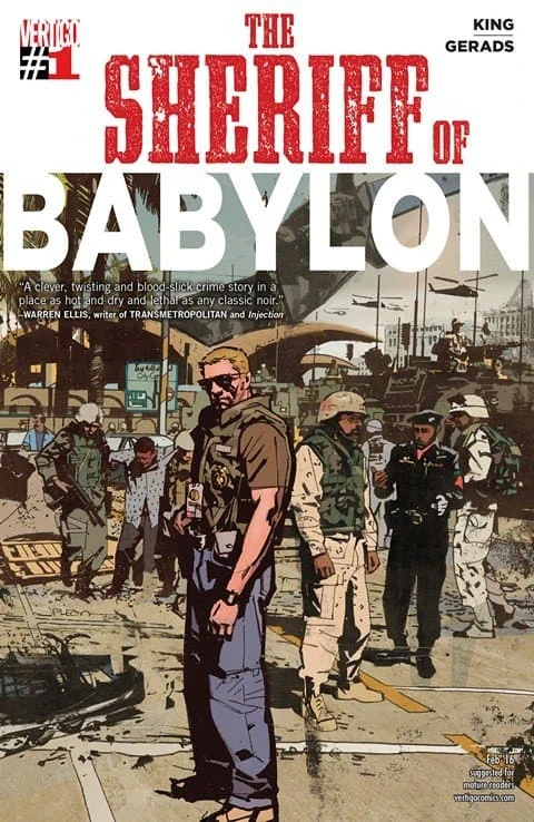 دانلود کمیک Sheriff of Babylon #1 (2015)