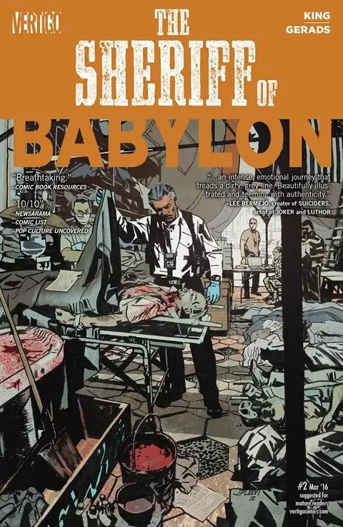 دانلود کمیک Sheriff of Babylon #2 (2016)