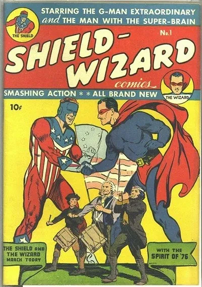 دانلود کمیک Shield Wizard Comics #1 – 13 (1940-1943)