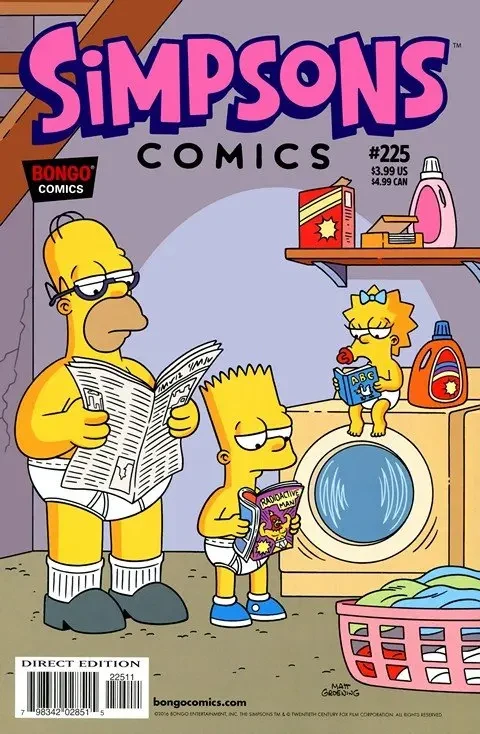دانلود کمیک Simpsons Comics #225 (2016)