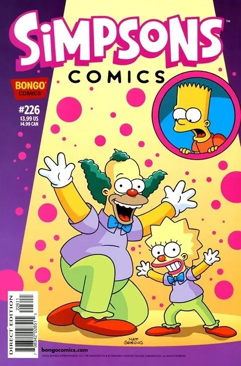 دانلود کمیک Simpsons Comics #226 (2016)
