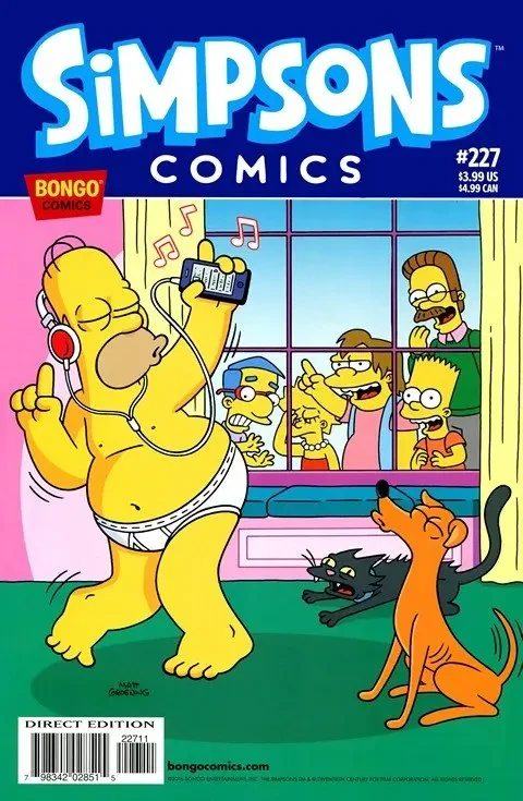 دانلود کمیک Simpsons Comics #227 (2016)