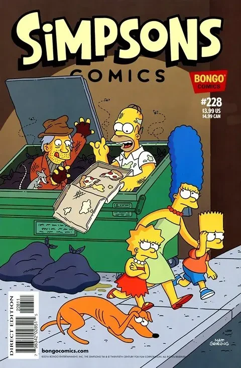 دانلود کمیک Simpsons Comics #228