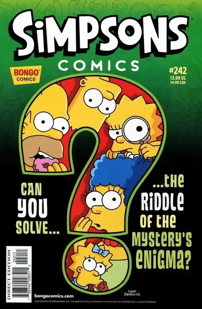 دانلود کمیک Simpsons Comics #242 (2017)