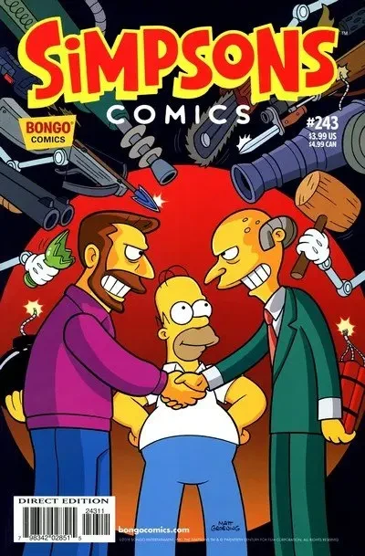 دانلود کمیک Simpsons Comics #243 (2018)