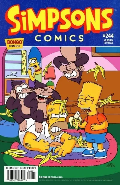 دانلود کمیک Simpsons Comics #244 (2018)