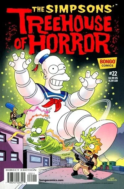 دانلود کمیک Simpsons’ Treehouse of Horror #22 (2016)