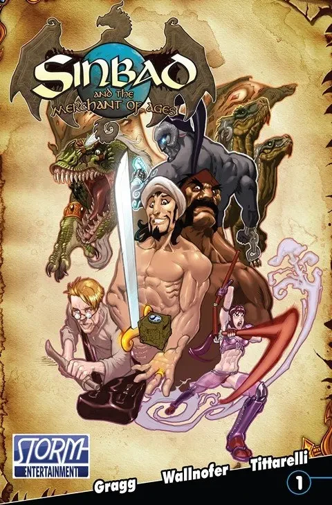 دانلود کمیک Sinbad and the Merchant of Ages #1 – 4 (2016-2024)