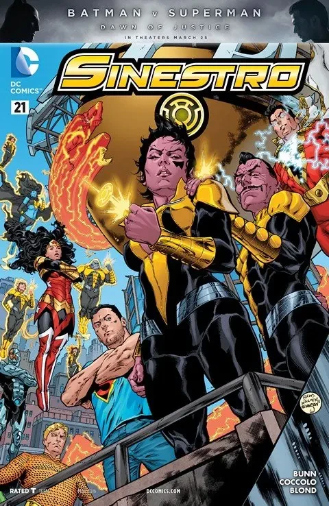 دانلود کمیک Sinestro #21 (2016)