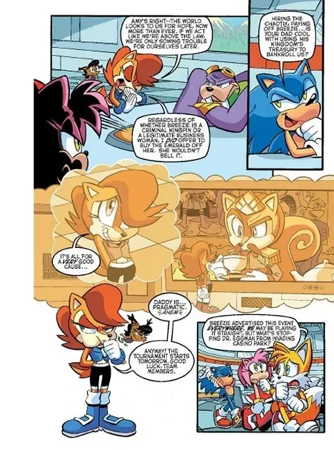 دانلود کمیک Sonic Comics Spectacular – Speed of Sound