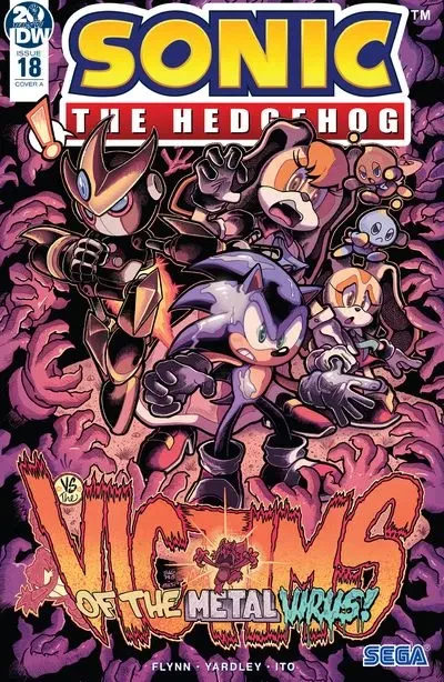 دانلود کمیک Sonic The Hedgehog #18 (2019)