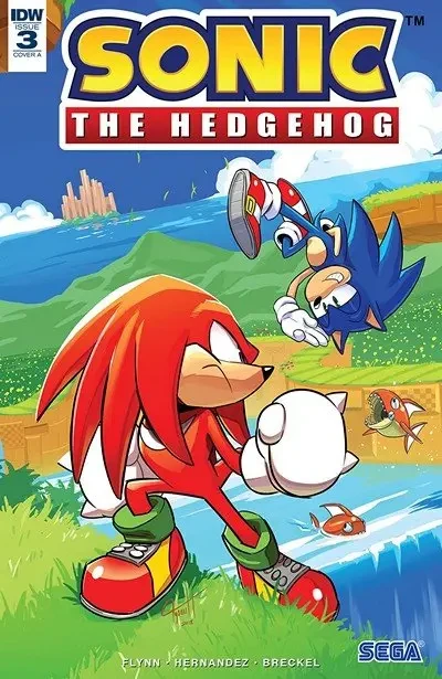 دانلود کمیک Sonic The Hedgehog #3 (2018)