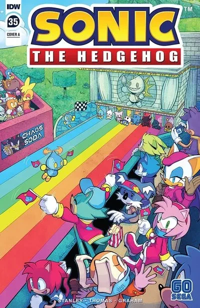 دانلود کمیک Sonic The Hedgehog #35 (2020)