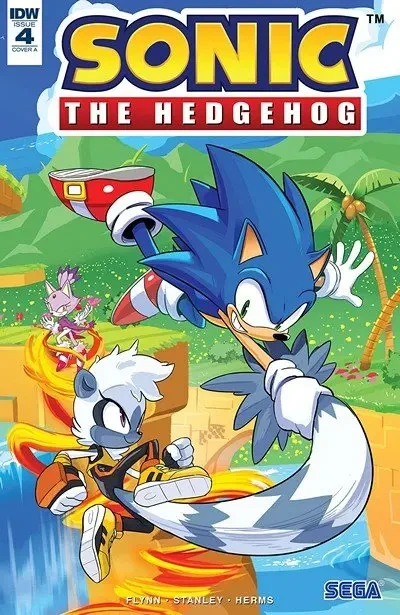 دانلود کمیک Sonic The Hedgehog #4 (2018)