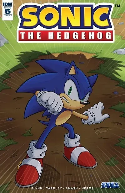 دانلود کمیک Sonic The Hedgehog #5 (2018)