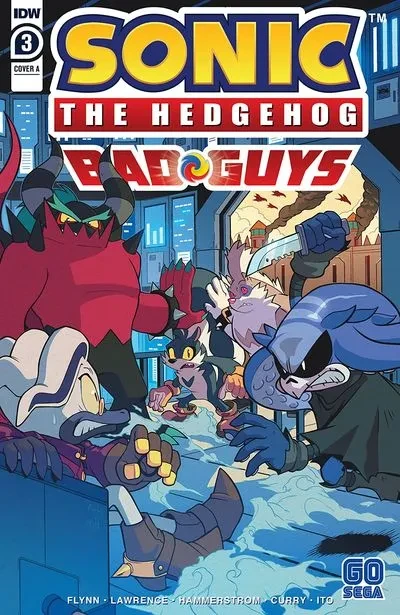 دانلود کمیک Sonic The Hedgehog – Bad Guys #3 (2020)