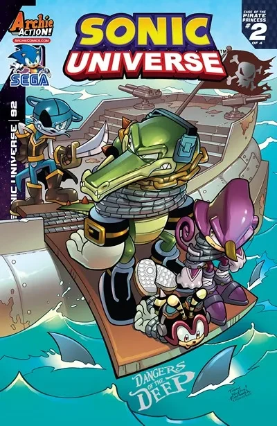 دانلود کمیک Sonic Universe #92 (2016)