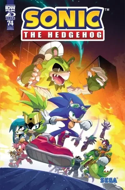 دانلود کمیک Sonic the Hedgehog #74 (2024)