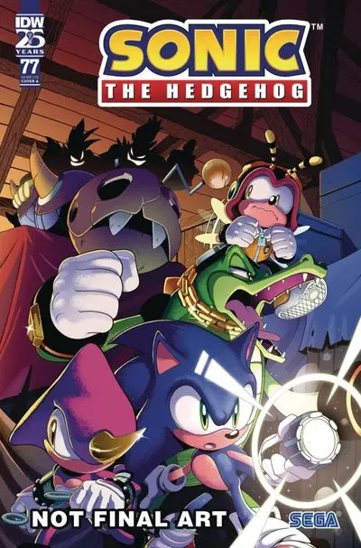 دانلود کمیک Sonic the Hedgehog #77 (2025)